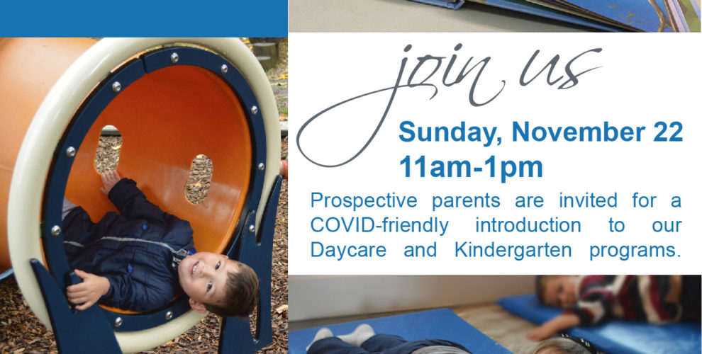 Early Years Open House Vancouver Hebrew Academy